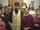 Иерей Георгий Лукащук совершил чин освещения Психоневрологического диспансера в хут. Мало-Такмацкий
