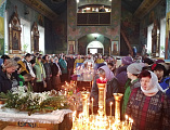 В Свято-Андреевском храме г. Миллерово молитвенно отметили Крещение Господне