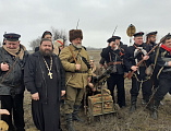 Учащиеся Воскресной школы храма святителя Тихона Задонского ст. Кривянской посетили казачьи мероприятия, посвященные В.М. Чернецову