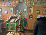 В поселке Отрадном в день памяти преподобного Серафима Саровского отметили престольный праздник