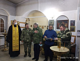 Протоиерей Роман Амплеев провел беседу с казаками станицы Мало-Несветаевской в Донском храме г. Новошахтинска
