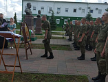Состоялась торжественная встреча иконы святого Архистратига Михаила, написанной в год 80-летия Великой Победы   