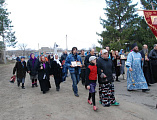 В неделю Крестопоклонную, в праздник Благовещения Пресвятой Богородицы в слободе Верхнемакеевка состоялся Крестный ход