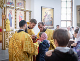 Преосвященнейший епископ Симон совершил Божественную литургию в Покровском кафедральном соборе города Шахты