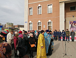 Православные верующие Миллеровского округа приняли участие в торжественных богослужениях и крестном ходе, посвященным дню Казанской иконы Божией Матери и Дню народного единства