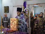 Преосвященнейший епископ Симон с архипастырским визитом посетил Чернышевское благочиние