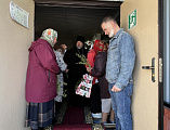 В праздник Входа Господня в Иерусалим епископ Симон совершил богослужение в храме иконы Пресвятой Богородицы «Всех скорбящих радость» города Красный Сулин