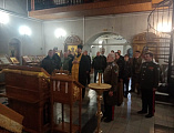 Казачий круг казаков станицы Мало-Несветаевской в Донском храме города Новошахтинска