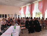 Духовенство Багаевского благочиния приняло участие в Августовской конференции работников образования