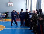 Сборы казачьей молодежи по военно-патриотическая подготовке состоялись в ст. Каргинской Чернышевского округа