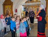 Экскурсия воспитанников детского сада «Глория» в Донской храм города Новошахтинска