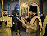Епископ Шахтинский и Миллеровский Симон совершил молебен на Новолетие в Покровском кафедральном соборе г. Шахты