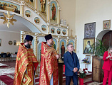 В день памяти святых равноапостольных Мефодия и Кирилла в храме при ИСОиП (филиал) ДГТУ в г. Шахты прошло соборное богослужение