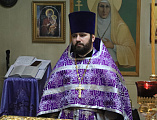В день памяти сорока мучеников Севастийских Преосвященнейший епископ Симон совершил Литургию Преждеосвященных Даров в храме великомученика Пантелеимона г. Миллерово