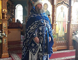 В хаме Владимирской иконы Божией Матери хутора Можаевка было совершено празднование престольного торжества