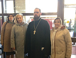 Преподаватели воскресных школ и духовенство города Миллерово посетили пленарное заседание XXIII Димитриевских чтений