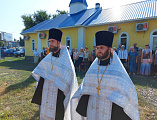 Преосвященнейший епископ Симон совершил чин на основание церкви и водружение креста на месте строительства будущего храма в честь праведного Иосифа Обручника г. Шахты