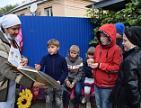 Открытый урок в праздник Покрова Божией Матери прошел в храме Архистратига Михаила пос. Каменоломни 