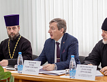 Заседание организационного комитета по подготовке к конференции «Вера. Духовность. Победа» в рамках III Палестинских чтений Шахтинской епархии прошло в Городской Думе города Шахты