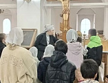 В Донском храме Новошахтинска прошла встреча для детей из семей, находящихся в трудной жизненной ситуации