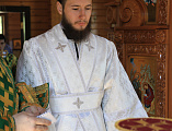 Преосвященнейший епископ Симон совершил Божественную литургию и диаконскую хиротонию