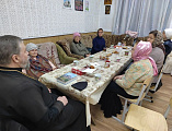 В Доме Культуры поселка Майского провели беседу о православной книге