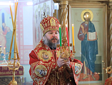 В пятницу Светлой седмицы Преосвященнейший епископ Симон с архипастырским визитом посетил храм Донской иконы Божией Матери г. Новошахтинска