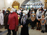В храме в честь Донской иконы Богородицы состоялась встреча казаков станицы Мало-Несветаевской с духовником