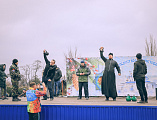 1 января 2020 года, в день памяти святого преподобного Ильи Муромца на Соборной площади г. Шахты прошел День богатыря