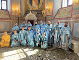 Крестное шествие в Спасо-Преображенский женский монастырь состоялось в Верхнедонском благочинии   