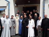 В хаме Владимирской иконы Божией Матери хутора Можаевка было совершено празднование престольного торжества