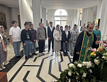 В Пантелеимоновском храме города Миллерово школьники и студенты испросили благословение перед экзаменами