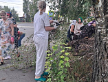 В Свято-Покровском храме города Шахты состоялся субботник и молебен о сохранении творения Божия