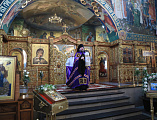 Преосвященнейший епископ Симон, духовенство Покровского собора и тысячи верующих молитвенно отметили праздник Крещения Господня в главном храме Шахтинской епархии
