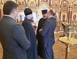 Преосвященнейший епископ Симон посетил центр социальной реабилитаций семей с детьми с ОВЗ при храме прп. Сергия Радонежского хутора Старая Станица