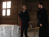 Новый настоятель Алексеевского епархиального подворья приступил к служению и обсудил сотрудничество прихода и казачьего кадетского корпуса с его директором