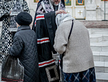 Вечерню с чином прощения совершил Преосвященнейший епископ Симон в Покровском кафедральном соборе города Шахты