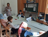 В воскресной школе при храме великомученика Пантелеимеона г. Гуково прошел второй тур Кирилло-Мефодиевской олимпиады по Священной истории и Закону Божьему