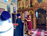 В храме Владимирской иконы Божией Матери х. Можаевка состоялось соборное богослужение духовенства