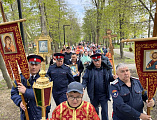 Пасхальный крестный ход состоялся в станице Боковской
