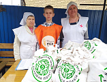 В храме Архистратига Михаила вручены продуктовые наборы нуждающимся