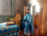 В храме Тихона Задонского станицы Кривянской молитвенно отметили престольный праздник придела в честь иконы Пресвятой Богородицы Спорительница хлебов