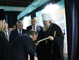 Епархиальный древлехранитель представил историю южнорусских отделов Палестинского Общества на выставке-ярмарке «Дон Православный»