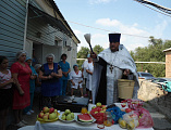 Протоиерей Вячеслав Лавлинский совершил молебен о здравии с освящением плодов в туберкулезном диспансере г. Каменск-Шахтинский