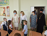 Благочинный приходов Нижнедонского округа принял участие в открытии школы – детского сада в хуторе Яново-Грушевский