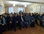 Иерей Антоний Можаев провел встречу с личным составом Исправительной колонии № 1 пос. Трудовой г. Зверево, и выступил с докладом на тему «Духовно-нравственное воспитание в вопросах противодействия коррупции». 