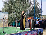В Октябрьском районе в восьмой раз прошел открытый чемпионат по рубке шашкой «Степная Казарла»
