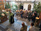 Духовник станицы  Мало-Несветаевской провел встречу и беседу с казаками о Святой Живоначальной Троице