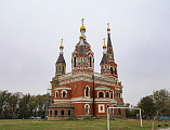 Председатель Финансово-хозяйственного управления Московской Патриархии митрополит Игнатий и Правящий архиерей Шахтинской епархии Преосвященнейший епископ Симон обсудили вопросы восстановления храма святой мученицы Параскевы в станице Манычской