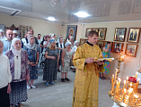Престольный праздник в поселке Кадамовский